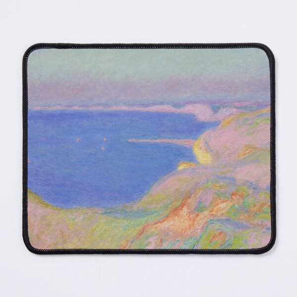 Item preview, On the Cliff Near Dieppe, Sunset | Claude Monet | 1897 Impressionism Art designed and sold by CJET.