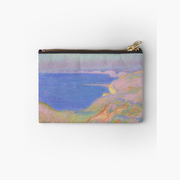 Aperçu de l'œuvre Sur la Falaise Près de Dieppe, Coucher de Soleil | Claude Monnet | 1897 Impressionnisme Art créée et vendue par CJET.