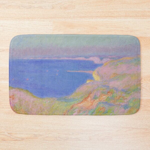 Item preview, On the Cliff Near Dieppe, Sunset | Claude Monet | 1897 Impressionism Art designed and sold by CJET.