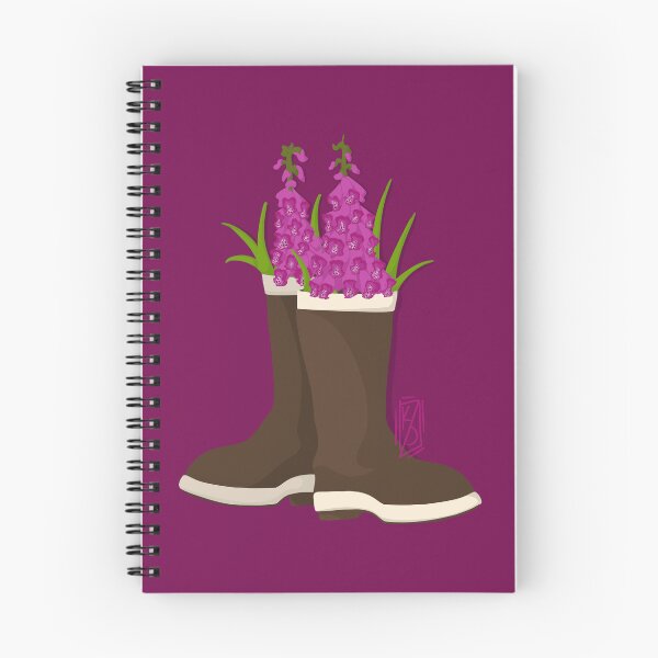 Item preview, Foxglove Rainboots  designed and sold by Krystal  Thomas.