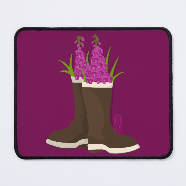 Item preview, Foxglove Rainboots  designed and sold by Krystal  Thomas.