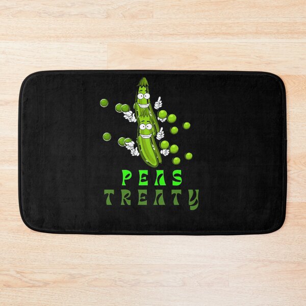 Item preview, Peas Treaty - Funny Typography designed and sold by SBWorld.