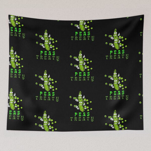 Item preview, Peas Treaty - Funny Typography designed and sold by SBWorld.