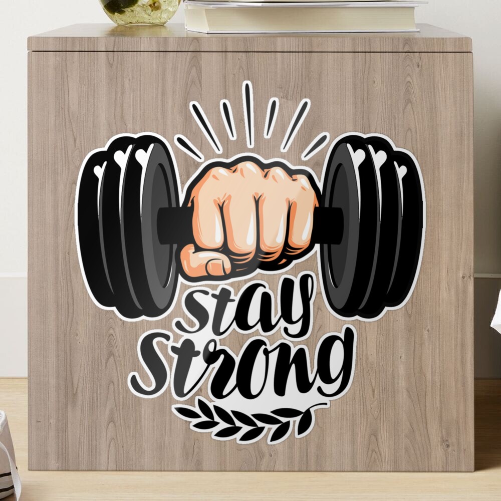 Workout Strong Sticker - Workout Strong Flex - Discover & Share