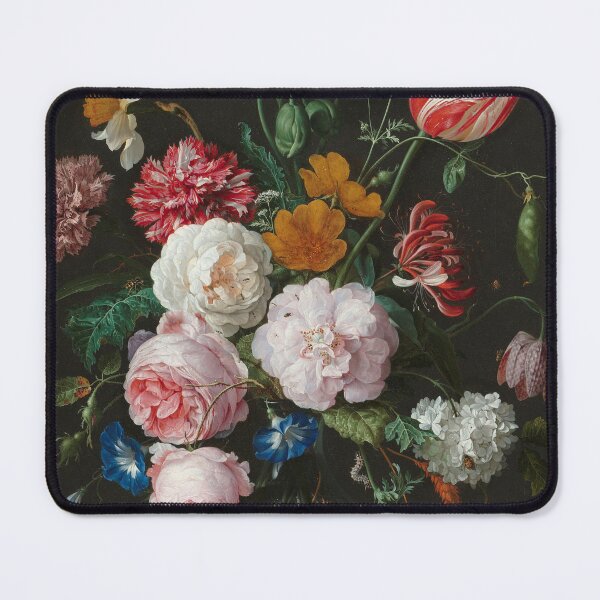 Item preview, Still Life with Flowers in a Glass Vase designed and sold by Vintage Wall Art.