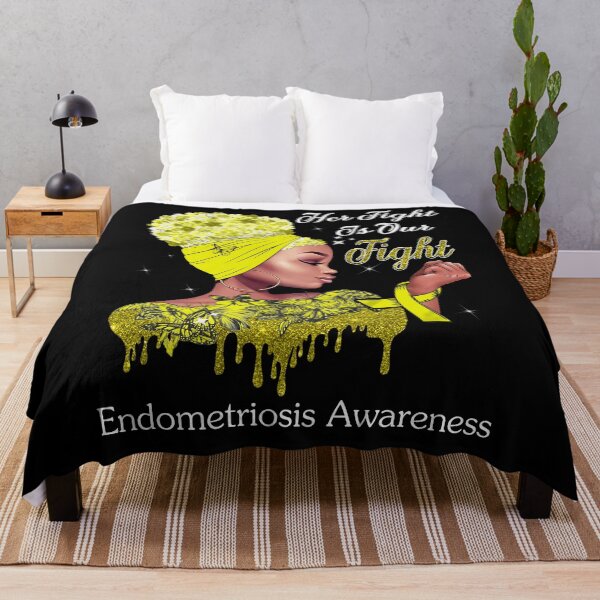 Item preview, Her Fight Is Our Fight Endometriosis Awareness designed and sold by Mnrshirley.