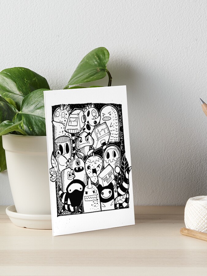 額縁付　DOODLES 版画 000000001103-17-l.jpg?t=