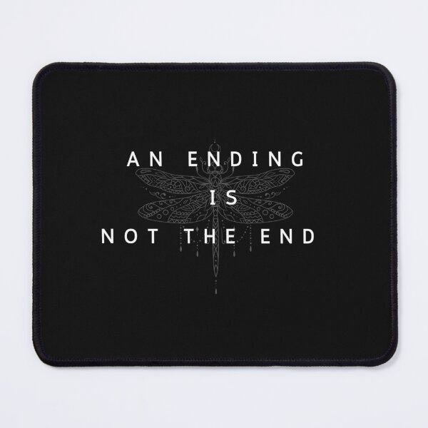 Item preview, An Ending Is Not The End| Simple Quotes | Quote of the day designed and sold by Beautiful Habits.