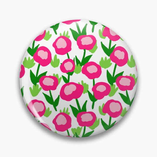 Item preview, Pink Flower Garden designed and sold by Julie Erin Designs.