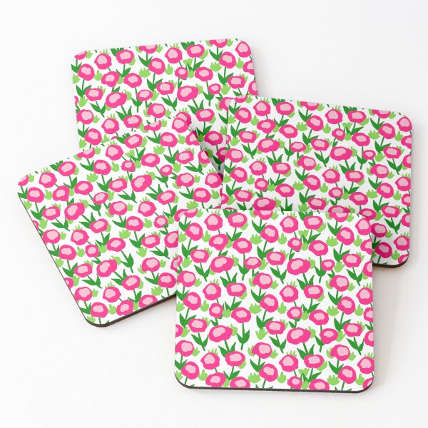 Item preview, Pink Flower Garden designed and sold by Julie Erin Designs.