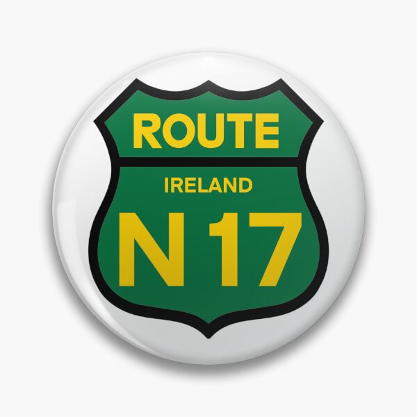 Item preview, Route N17 Road Trip Sign | Ireland | Irish | Irish Travel | Route 66 | designed and sold by clients.