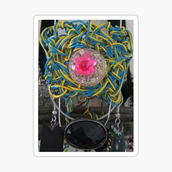 Bubble Gum Candy - Abstract Form & Photo by REKHA - IYERN FE RECORDS CANADA Sticker