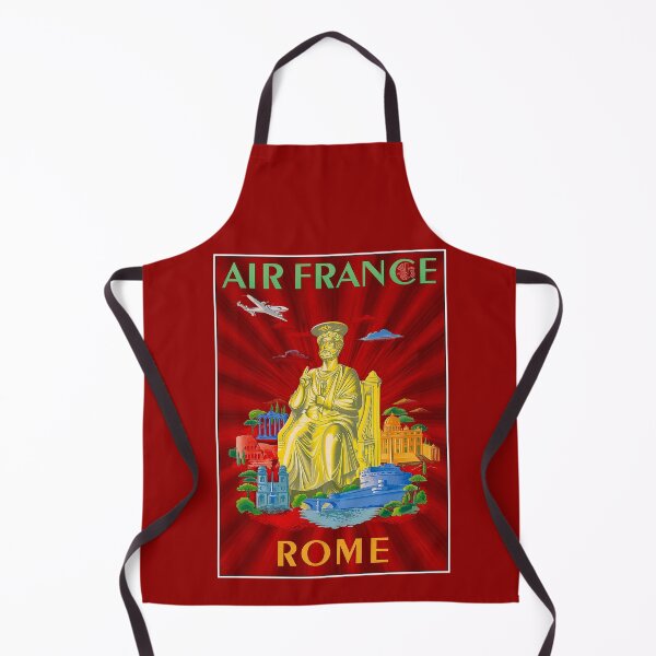 Item preview, AIR FRANCE : Vintage Fly to Rome Advertising Print designed and sold by posterbobs.