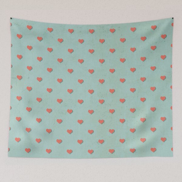 Item preview, Vintage Little Red Hearts designed and sold by Diana377.
