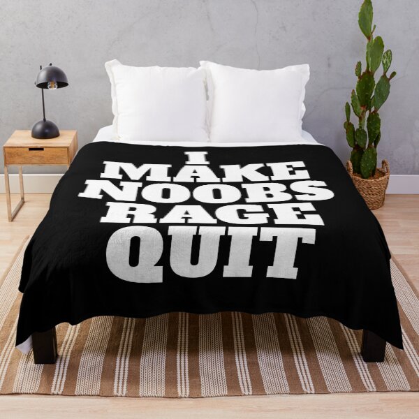 Item preview, I Make Noobs Rage Quit Funny Gaming Gamer designed and sold by ollalla.