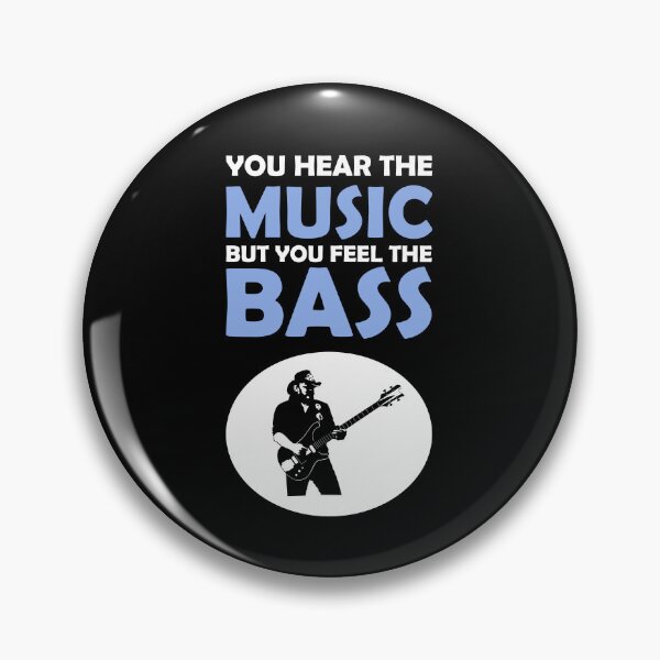 Item preview, You Hear the Music But You Feel the Bass With Bass Guitarist designed and sold by SomeDesignThing.