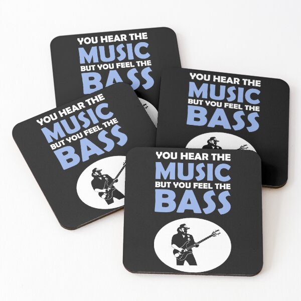 Item preview, You Hear the Music But You Feel the Bass With Bass Guitarist designed and sold by SomeDesignThing.