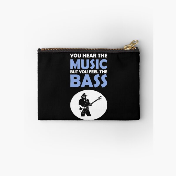 Item preview, You Hear the Music But You Feel the Bass With Bass Guitarist designed and sold by SomeDesignThing.