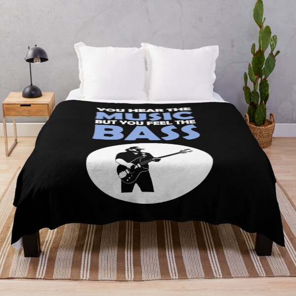 Item preview, You Hear the Music But You Feel the Bass With Bass Guitarist designed and sold by SomeDesignThing.