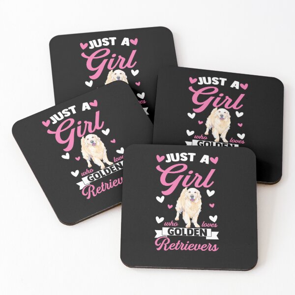 Item preview, GIRL WHO LOVES GOLDEN RETRIEVERS GOLDEN RETRIEVERS designed and sold by sobriowslen.