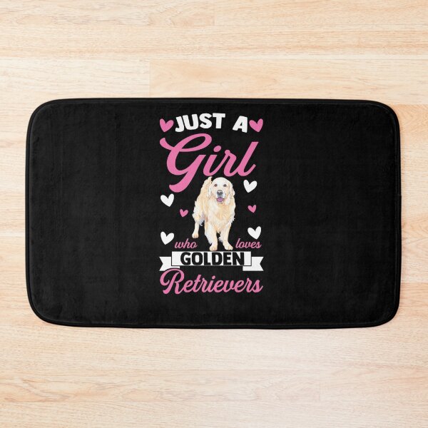 Item preview, GIRL WHO LOVES GOLDEN RETRIEVERS GOLDEN RETRIEVERS designed and sold by sobriowslen.