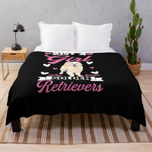 Item preview, GIRL WHO LOVES GOLDEN RETRIEVERS GOLDEN RETRIEVERS designed and sold by sobriowslen.