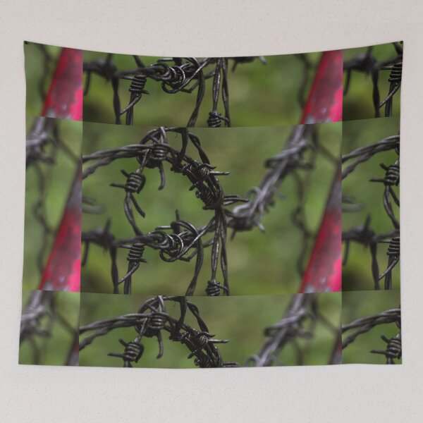Item preview, barbed wire fence. designed and sold by Nino rocha fotografia.