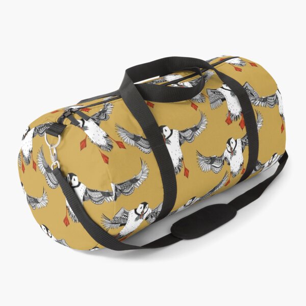 Item preview, Atlantic Puffins gold designed and sold by scrummy.