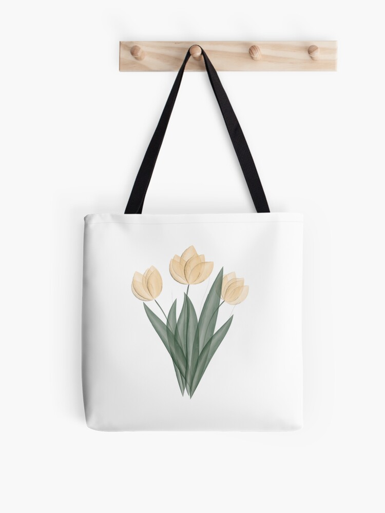 Bolsa de tela «Tulipanes amarillos» de printsofgigi | Redbubble