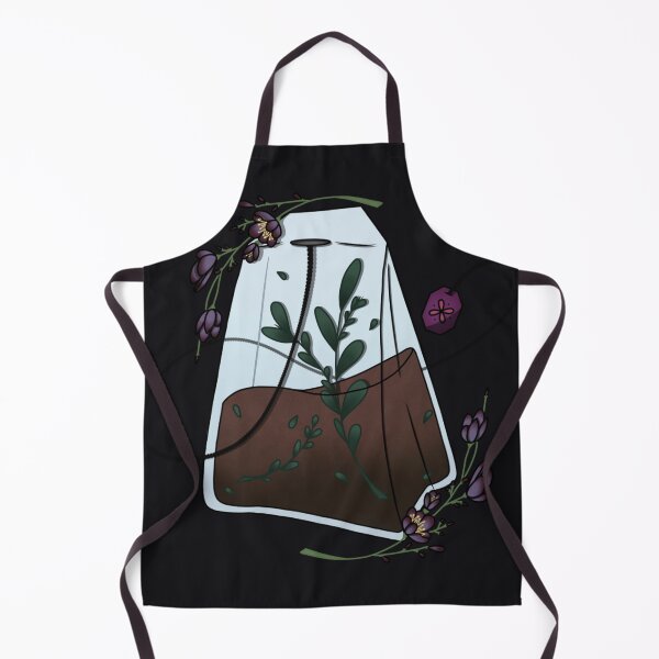 Item preview, Calming Flower Teabag (black) designed and sold by SpaceWuff.