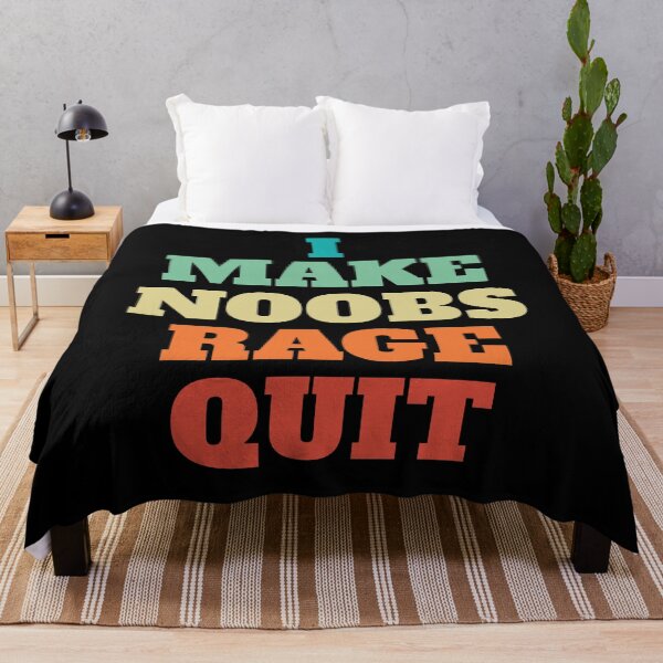 Item preview, Make Noobs Rage Quit Funny Gaming, vintage video games, Gamer designed and sold by ollalla.