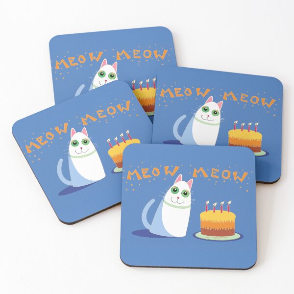 Item preview, THAT'S HAPPY BIRTHDAY IN CAT designed and sold by Jean Gregory Evans.