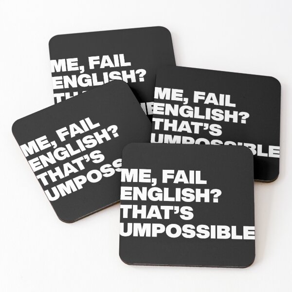 Item preview, ME, FAIL ENGLISH? THAT’S UMPOSSIBLE designed and sold by Cltrs.