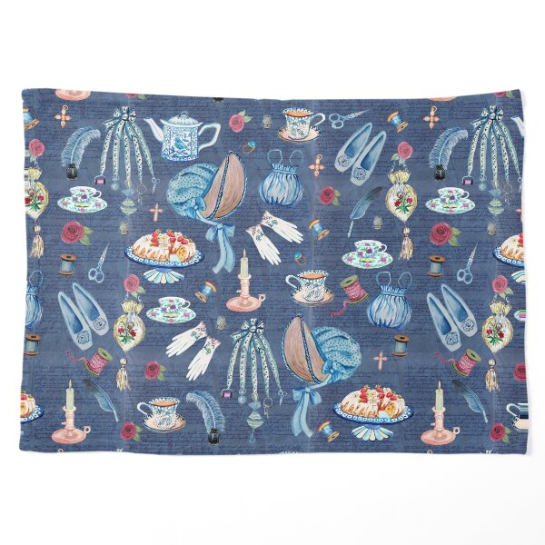 Jane Austens favourite things // Jane Austen art Pet Blanket