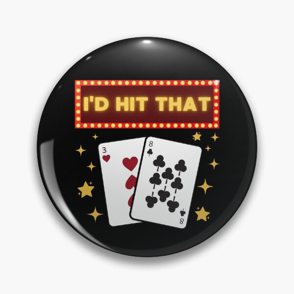 Item preview, BLACKJACK LAS VEGAS CASINO I'D HIT THAT DECK CARDS designed and sold by appareltolove.