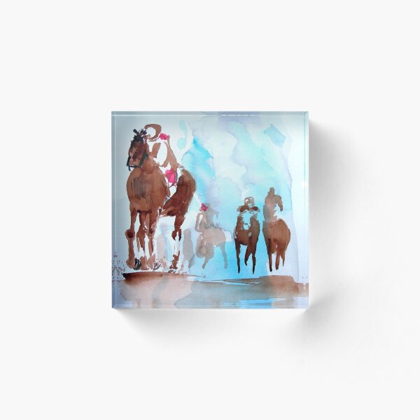 At the Finish Acrylic Block