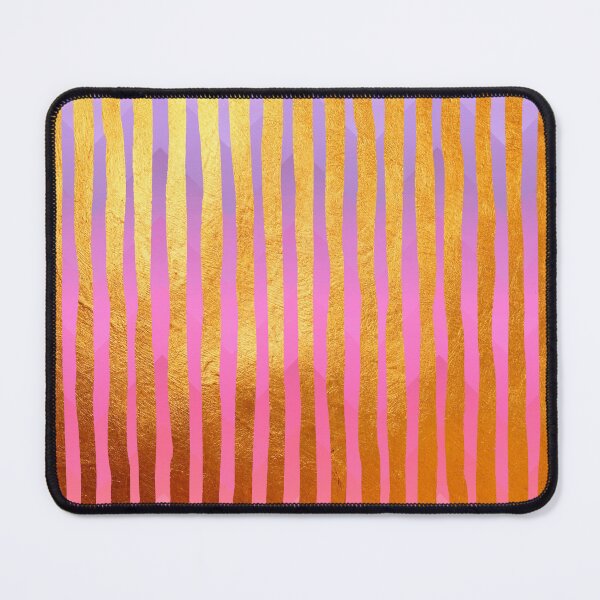 Item preview, Gilded Cage gilt gold foil stripes over designed and sold by Glimmersmith.