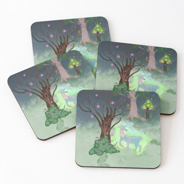 Item preview, Whimsical Deer in Magical Forest designed and sold by Ellen O'Loughlin.