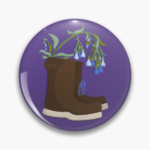 Item preview, Rain Boots and Bluebells Ver 2 designed and sold by Krystal Thomas.