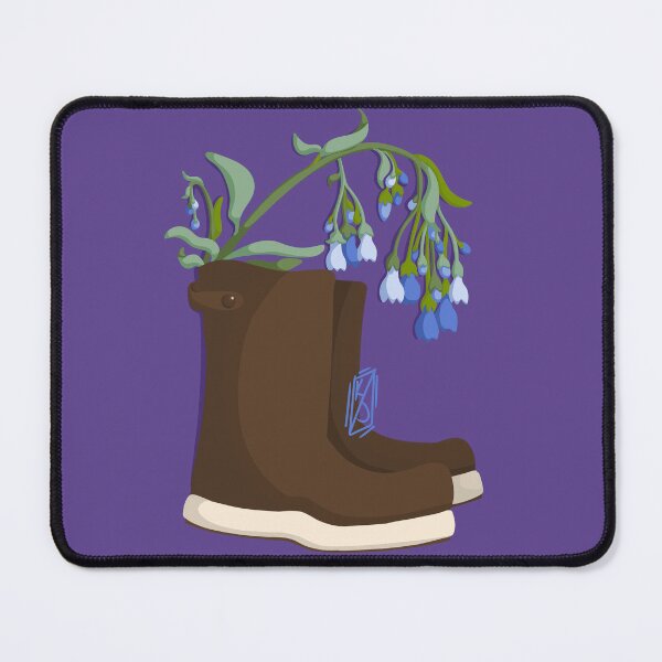 Item preview, Rain Boots and Bluebells Ver 2 designed and sold by Krystal  Thomas.