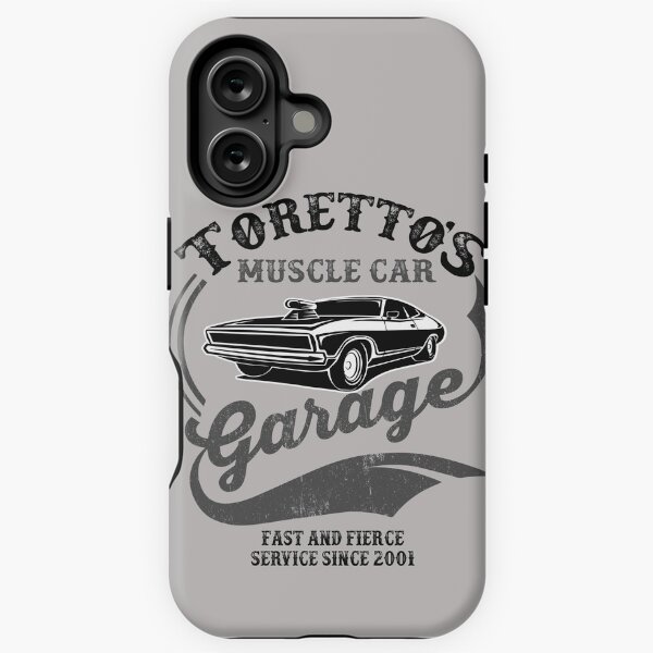 Item preview, Toretto's Muscle Car Garage Lts designed and sold by Alema Art.