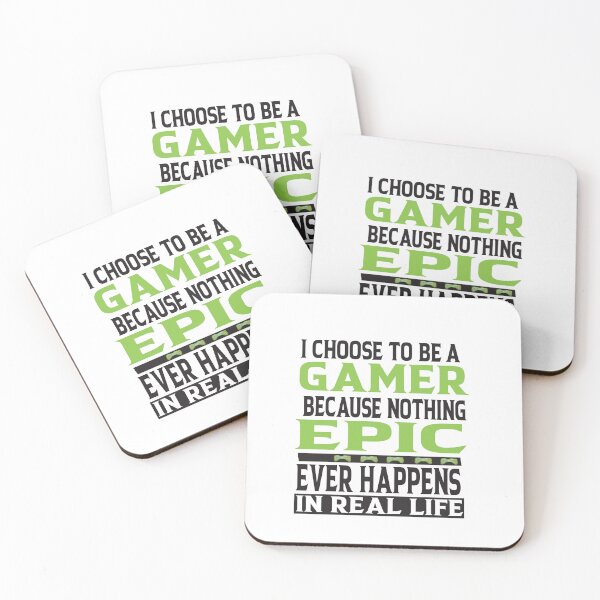 Item preview, I Choose To Be A Gamer Because Nouthing Epic Happens In Real Life designed and sold by karim82.