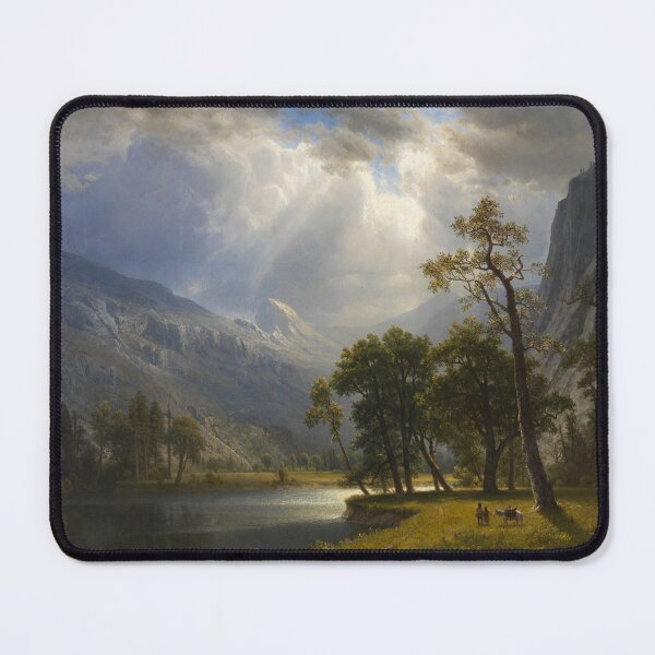 Item preview, Mount Starr King, Yosemite | Albert Bierstadt | 1866 National Park American Art designed and sold by CJET.