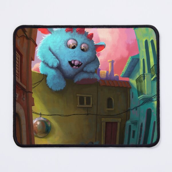 Item preview, The monster imagined by a kid called Lucas become alive in his town. designed and sold by eduardo berazaluce.
