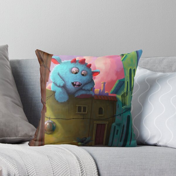 Item preview, The monster imagined by a kid called Lucas become alive in his town. designed and sold by eduardo berazaluce.