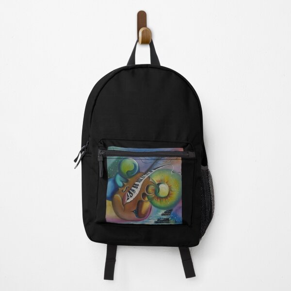 Item preview, Abstract musical picture with piano, guitar and notes designed and sold by MariDaniArt.