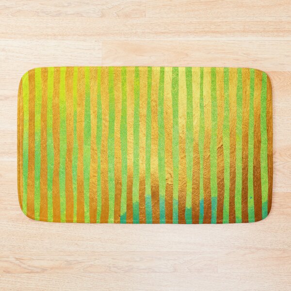 Item preview, Bohemian Gold II stripes abstract pattern designed and sold by Glimmersmith.