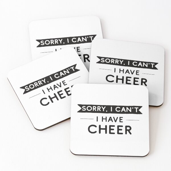 Item preview, Sorry I Can't I Have Cheer designed and sold by teesaurus.