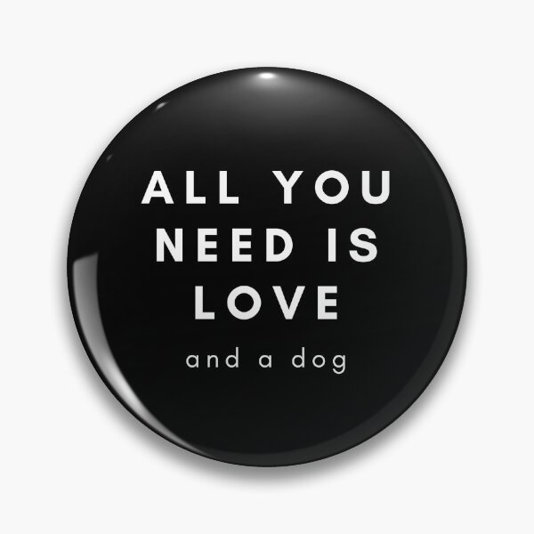 Item preview, All You Need is Love and a Dog designed and sold by HBVinyls.