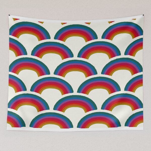 Item preview, Vintage Rainbow Pattern  designed and sold by Ellie Tison.
